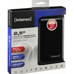 500GB Intenso MemoryCase 6021530 2.5" (6.4cm) USB 3.0 schwarz