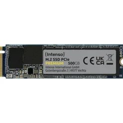 500GB Intenso Premium M.2 2280 PCIe 3.0 x4 NVMe 3D-NAND TLC (3835450)