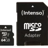 64GB Intenso SD MicroSD Card SD-HC UHS-I inkl. SD- Adapter retail