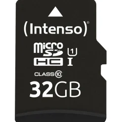 32GB Intenso SD MicroSD Card SD-HC UHS-I inkl. SD- Adapter retail