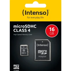 16 GB Intenso Standard microSD Class 2 Bulk
