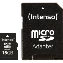 16 GB Intenso Standard microSD Class 2 Bulk