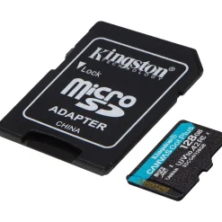 128GB Kingston Canvas Go Plus MicroSD +ADP