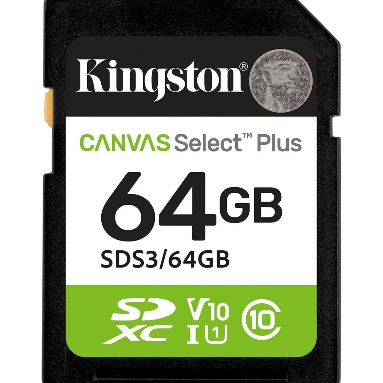 64GB Kingston Card SDXC Canvas Plus Gen3 C10 retail