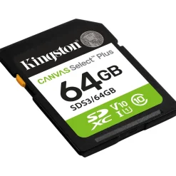 64GB Kingston Card SDXC Canvas Plus Gen3 C10 retail