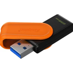 256GB KINGSTON DT EXODIA S PORTABLE USB 3.2 GEN 1 (BLACK/ORANGE)