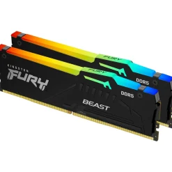 32GB Kingston FURY Beast RGB schwarz DDR5-6000 DIMM CL36 Dual Kit