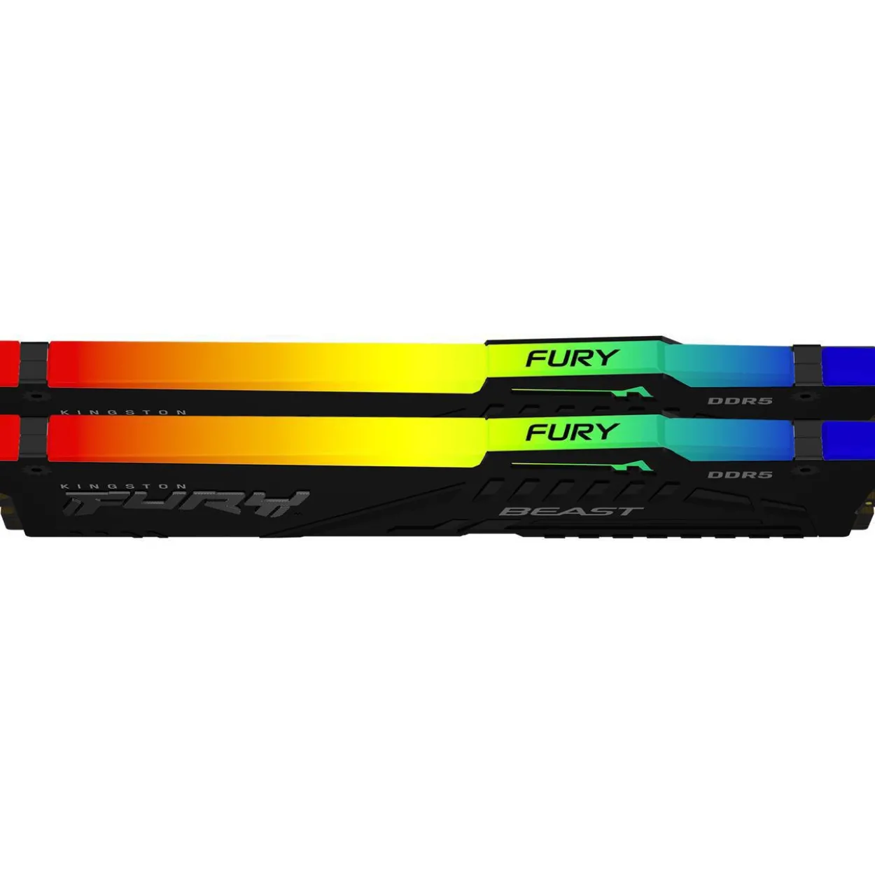 32GB Kingston FURY Beast RGB schwarz DDR5-6400 DIMM CL32 Dual Kit