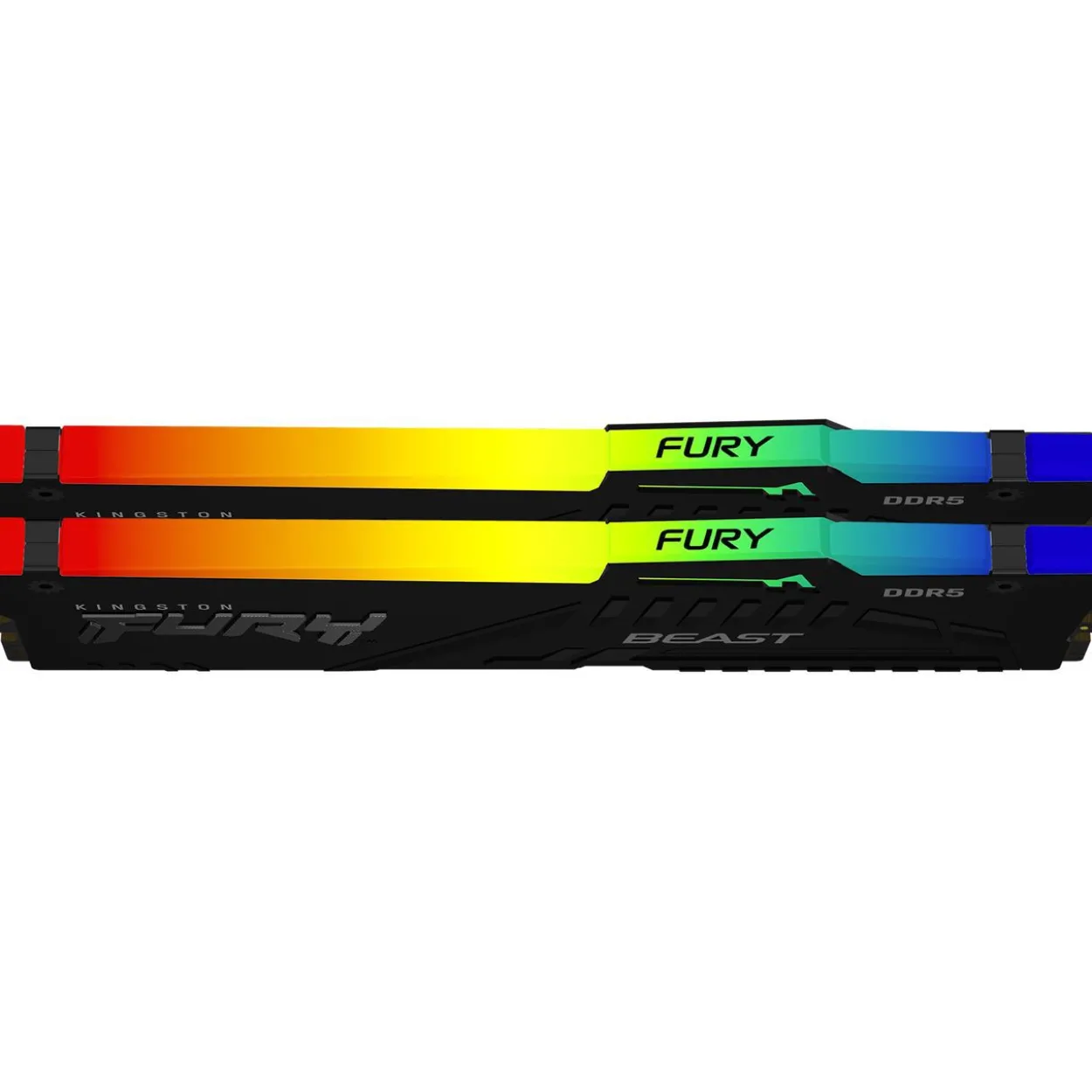 64GB Kingston FURY Beast RGB schwarz DDR5-6000 DIMM CL36 Dual Kit