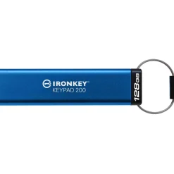 128 GB Kingston IronKey Keypad 200 blau USB 3.2 Gen 1