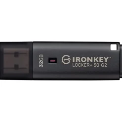 32GB Kingston IronKey Locker+ 50 G2 (anthrazit, USB-A 3.2 Gen 1)