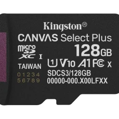128GB Kingston MicroSD Card SDXC Canvas+ Gen3 ohne Adapter retail