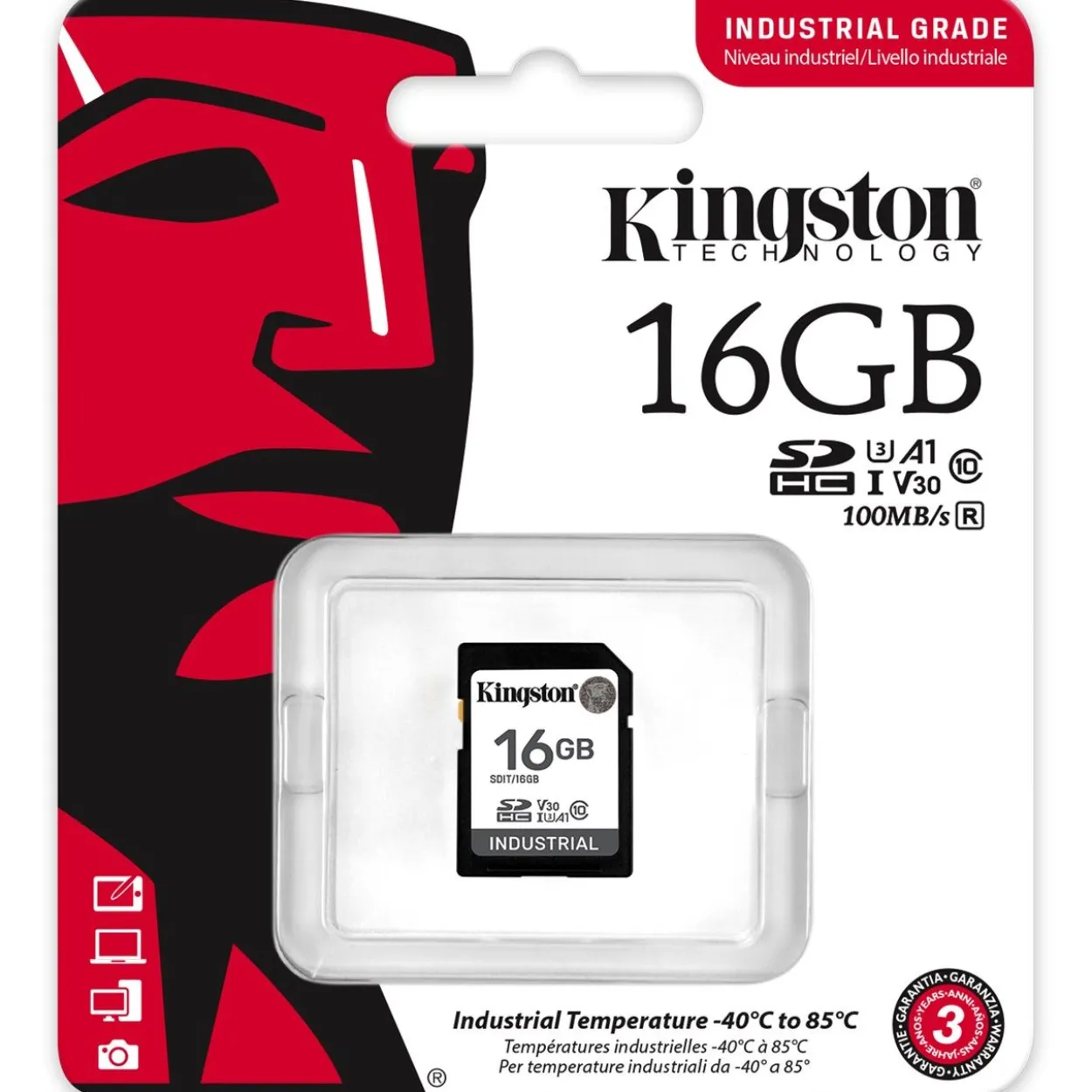 16GB Kingston SD Card 16GB pSLC