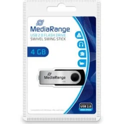 4 GB MediaRange MR907 grau USB 2.0