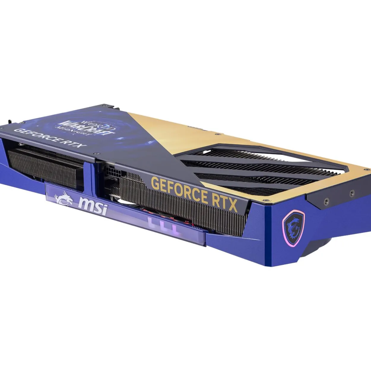 12GB MSI GeForce RTX 5070 World of Warcraft Midnight Void Edition OC Aktiv PCIe 5.0 x16 (Retail)