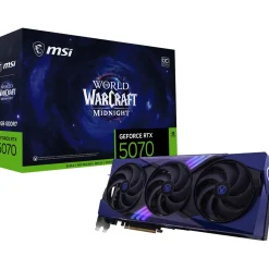 12GB MSI GeForce RTX 5070 World of Warcraft Midnight Void Edition OC Aktiv PCIe 5.0 x16 (Retail)