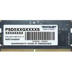 16GB Patriot Signature Line DDR5-4800 SO-DIMM CL40 Single