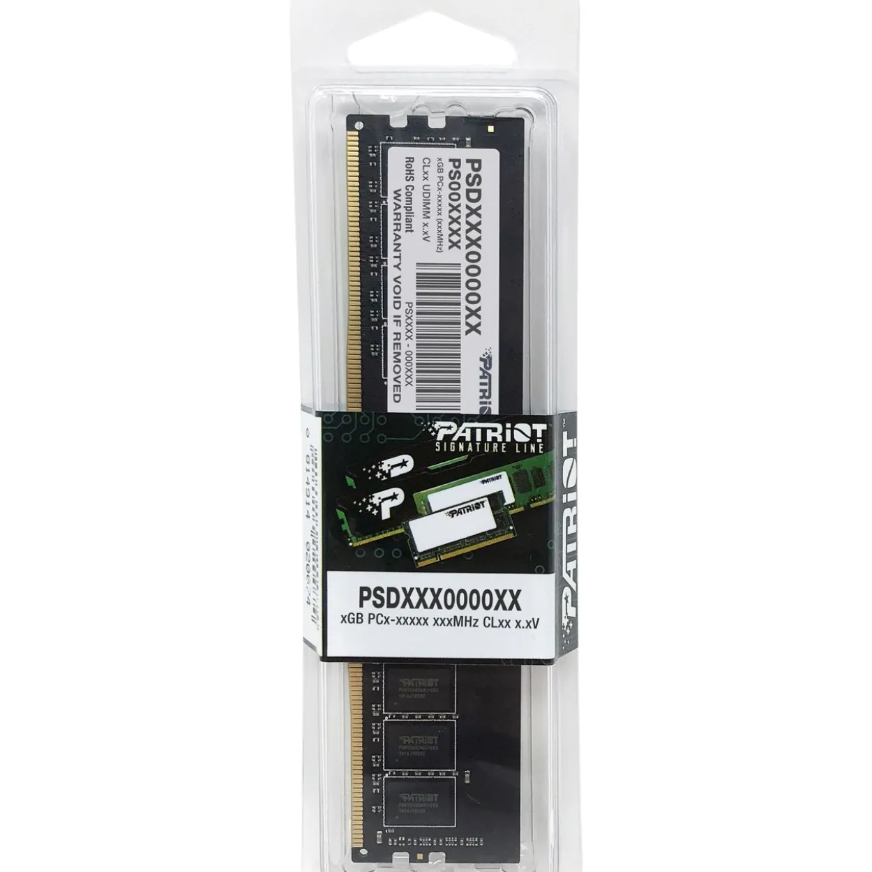 8GB Patriot Signature Line DDR4-2666 DIMM CL19 Single