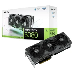 16GB PNY GeForce RTX 5080 Triple Fan Aktiv PCIe 5.0 x16 (Retail)