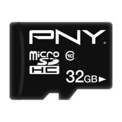 32GB PNY Micro SD Card Performance Plus HC Class 10 SD adapter