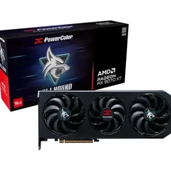 16GB PowerColor Radeon RX 9070 XT Hellhound OC Aktiv PCIe 5.0 x16 (Retail)