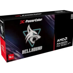 16GB PowerColor Radeon RX 9060 XT Hellhound OC Aktiv PCIe 5.0 x16 (Retail)