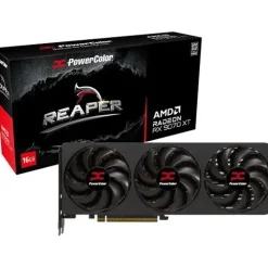 16GB PowerColor Radeon RX 9070 XT Reaper Aktiv PCIe 5.0 x16 (Retail)