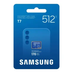 512GB Samsung MicroSD Card SDXC T7 (Class10)