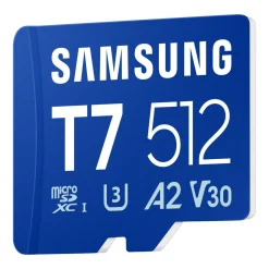 512GB Samsung MicroSD Card SDXC T7 (Class10)