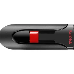 64 GB SanDisk Cruzer Glide rot/schwarz USB 2.0