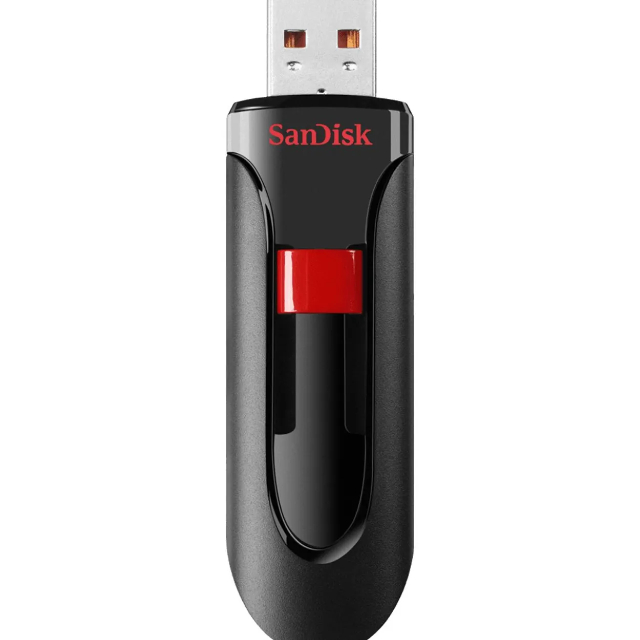 256 GB SanDisk Cruzer Glide schwarz/rot USB 2.0