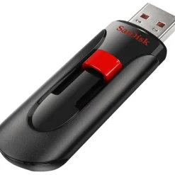 256 GB SanDisk Cruzer Glide schwarz/rot USB 2.0