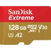 128 GB SanDisk Extreme microSDXC Class 10 UHS-I U3 A2 Retail