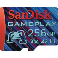 256GB SanDisk GamePlay - Flash-Speicherkarte - A2 - microSDXC UHS-I
