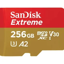 256GB Sandisk GB MicroSDXC Extreme 190MB/130MB