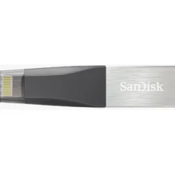 64 GB SanDisk iXpand Go schwarz/silber USB 3.0 und Lightning