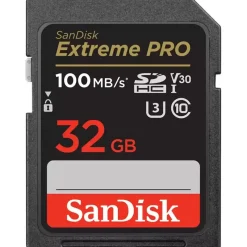 32GB Sandisk SDHC Card SanDisk Extreme Pro up to 200MB/s