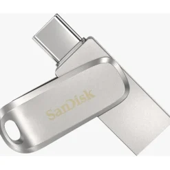 128 GB SanDisk Ultra Dual Drive Luxe silber USB 3.0 und Typ C