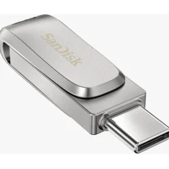 128 GB SanDisk Ultra Dual Drive Luxe silber USB 3.0 und Typ C
