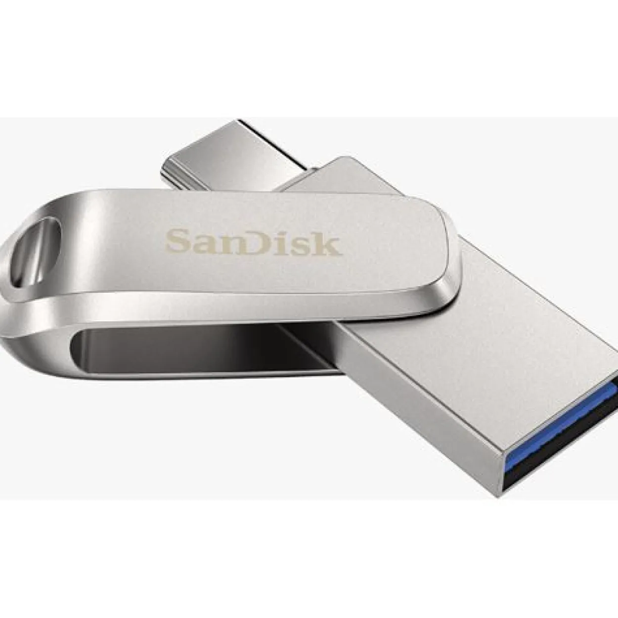 128 GB SanDisk Ultra Dual Drive Luxe silber USB 3.0 und Typ C