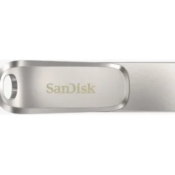 32 GB SanDisk Ultra Dual Drive Luxe silber USB 3.0 und Typ C