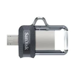 128 GB SanDisk Ultra Dual Drive M3.0 transparent USB 3.0 und microUSB