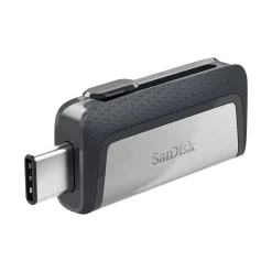 256 GB SanDisk Ultra Dual Drive schwarz/silber USB 3.1 und Typ-C