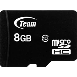 8GB TeamGroup R20/W14 microSDHC Kit, UHS-I, Class 10 (TUSDH8GCL1003)