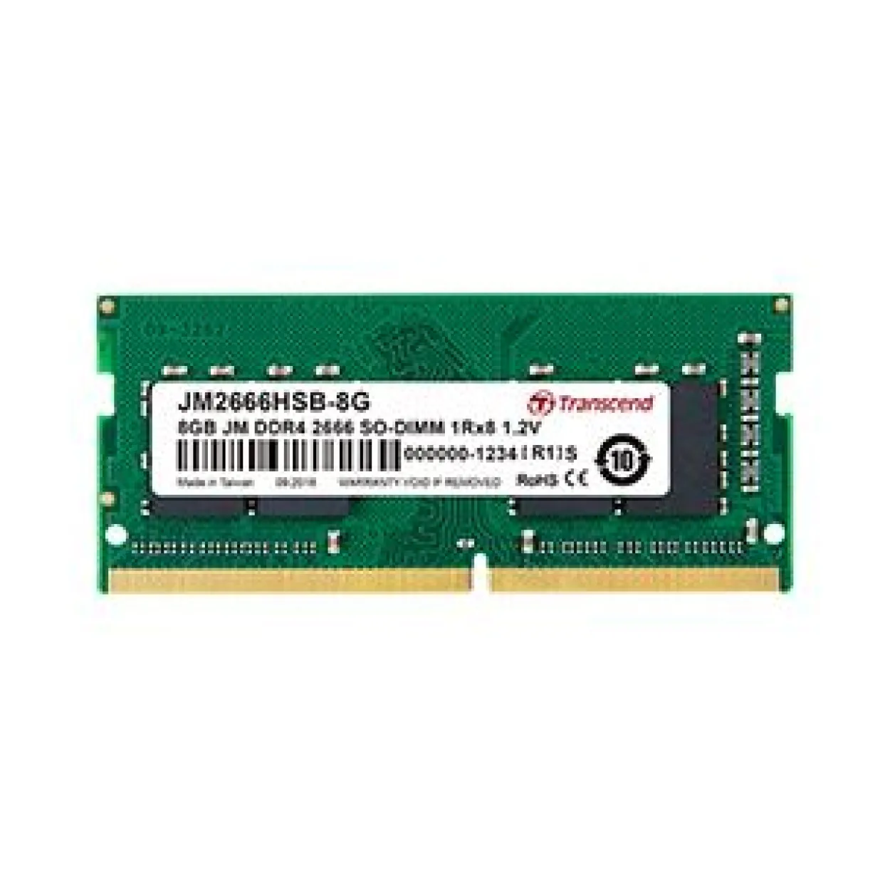 16GB Transcend JetRAM DDR4-2666 SO-DIMM CL19 Single