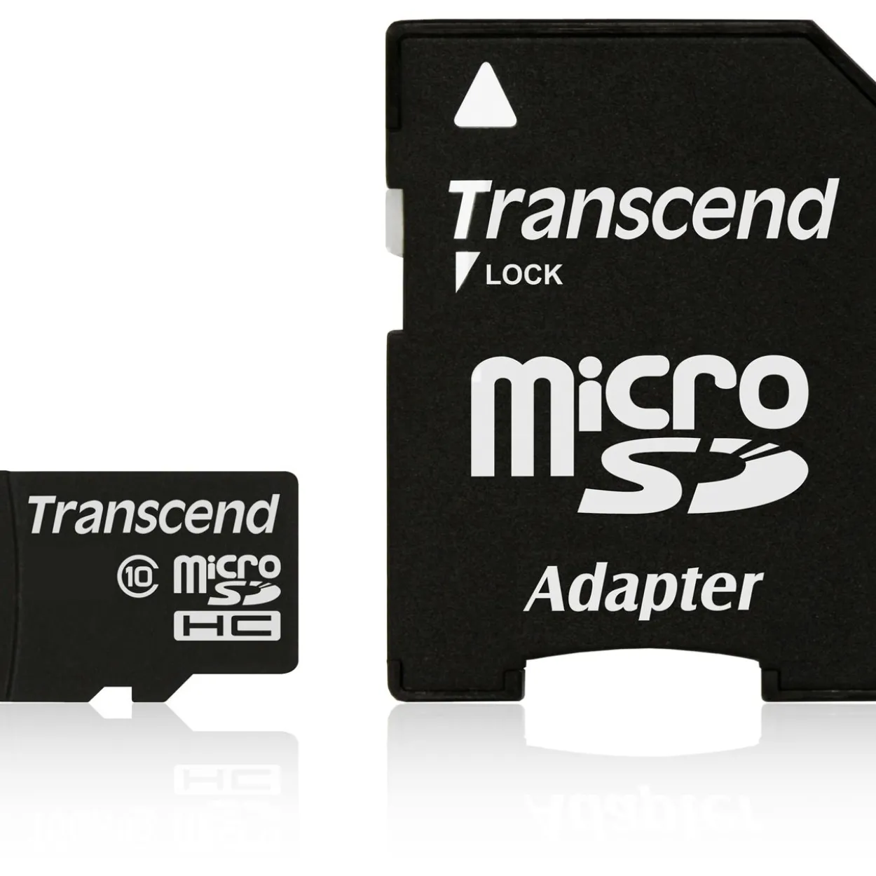 32 GB Transcend microSDHC Class 10 Retail inkl. Adapter