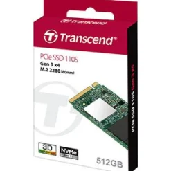 128GB Transcend 110S M.2 2280 PCIe 3.0 x4 3D-NAND TLC (TS128GMTE110S)