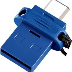 64 GB Verbatim Dual Drive blau/schwarz USB 3.0