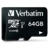 64 GB Verbatim microSDXC Class 10 Retail inkl. Adapter auf SD