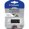 16 GB Verbatim PinStripe 49316 schwarz USB 3.0